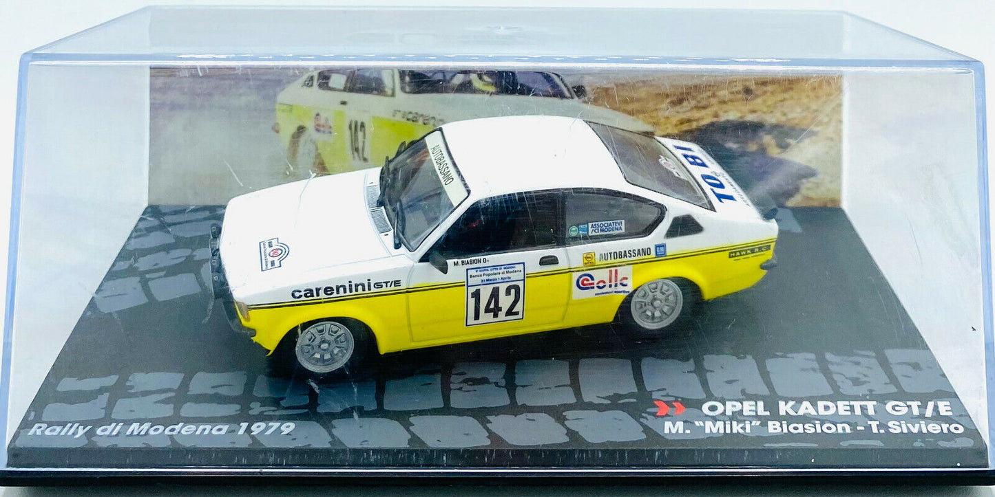 EBOND Opel Kadett GT/E M.Miki Biasion T.Siviero Rally Modena 1979 - 1:43 - 0188
