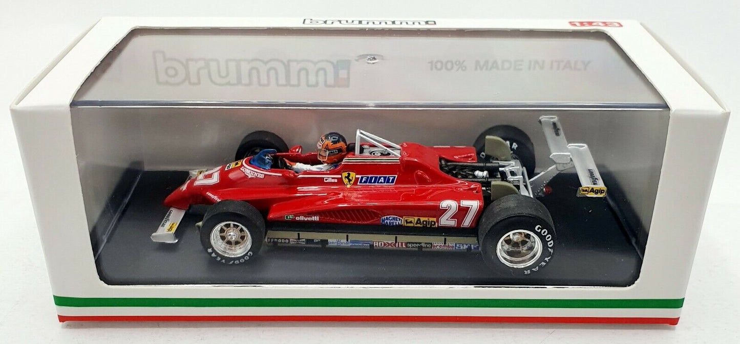 EBOND Ferrari 126 C2 turbo - Gilles Collection - R272CH - Brumm - 1:43 - 0097.