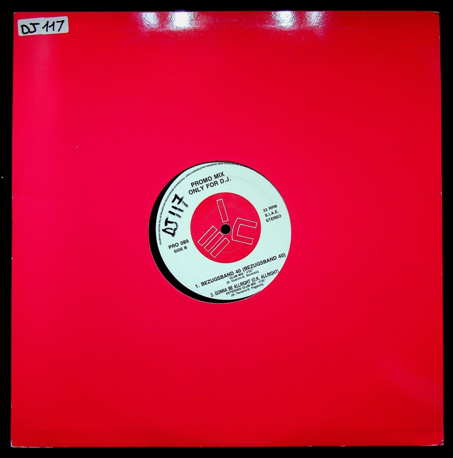 EBOND Various - Promo Mix 89Promo Vinile V058014