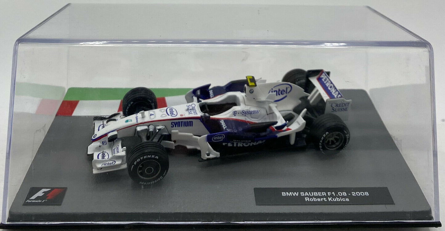 EBOND F1 BMW Sauber F1.08 - 2008 - Robert Kubica - Die cast - 1:43 - 0158