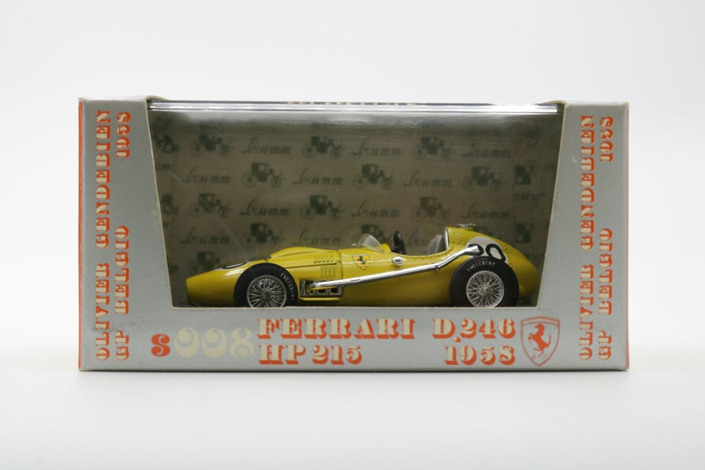 EBOND Ferrari D.246 1958 HP 215 Brumm S008 Scala 1:43 S028.