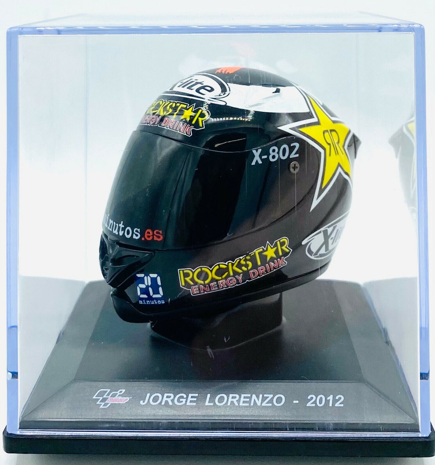 EBOND Moto GP Casco Jorge Lorenzo - 2012 - Die Cast - 1:5 - 0212