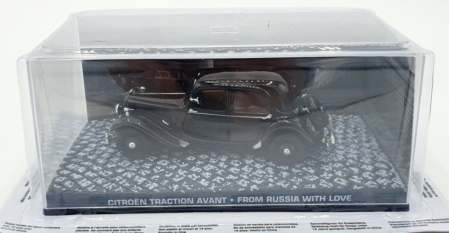 EBOND Citroen Traction Avant - A 007,dalla Russia con amore Scala 1:43 S034.