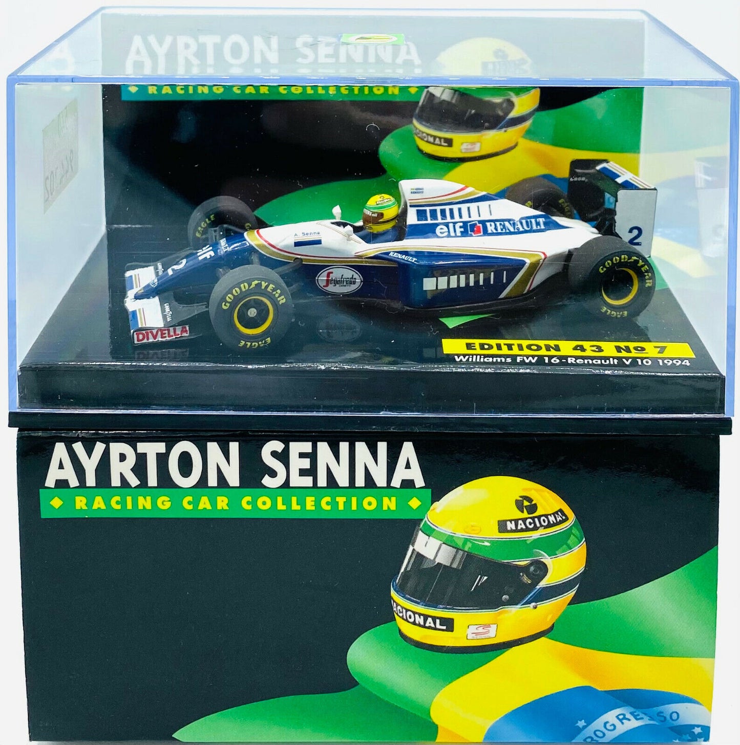 EBOND Ayrton Senna Collection N°7 - William FW 16 Reanult V10 1994 - 1:43 - 0271