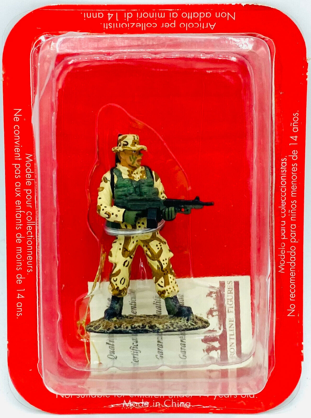 EBOND Soldatino In Piombo Navy Seal USA - Frontline Figures - 0245