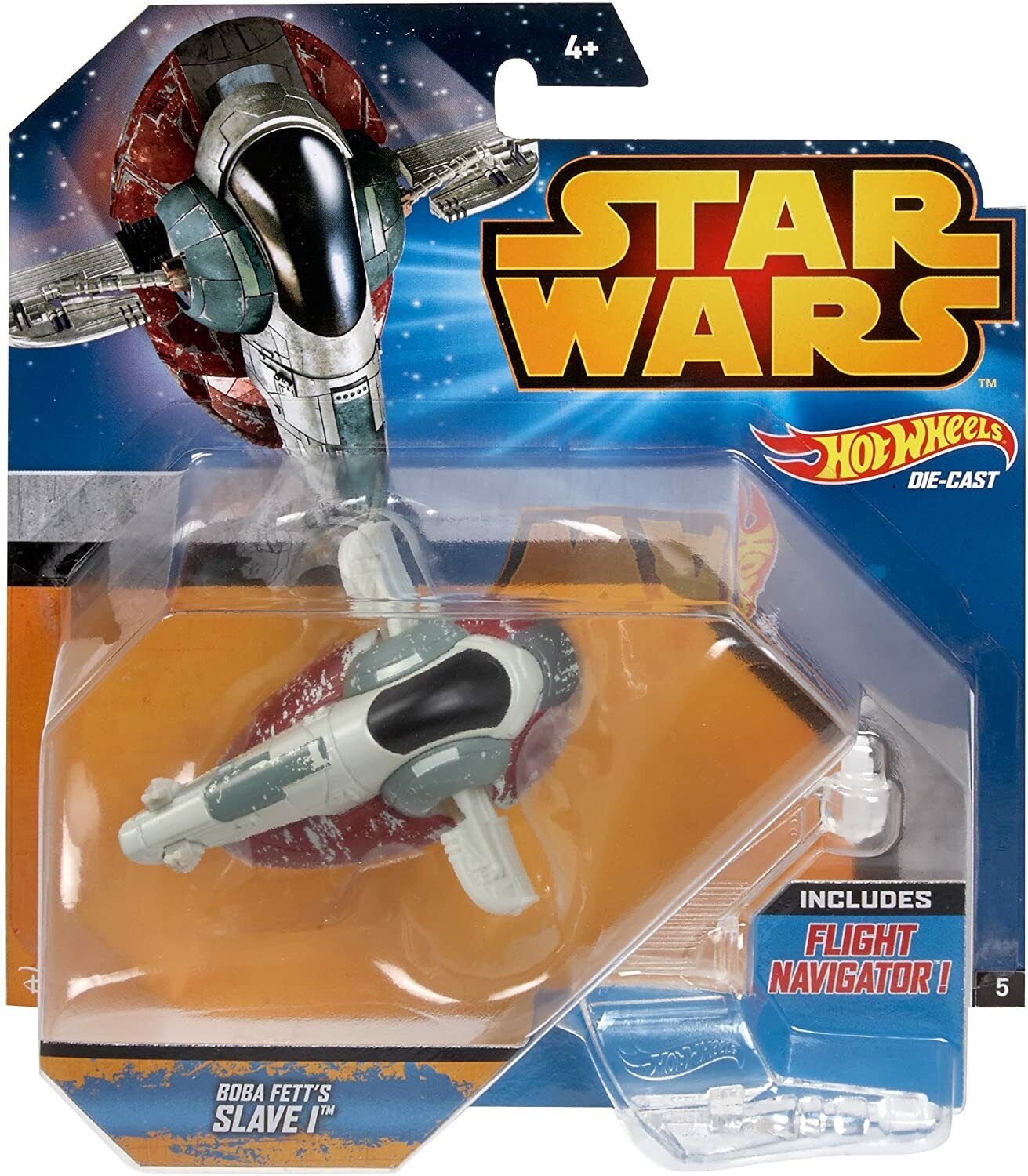 EBOND Star Wars Boba Fett Slave 1 Hot Wheels Die-Cast