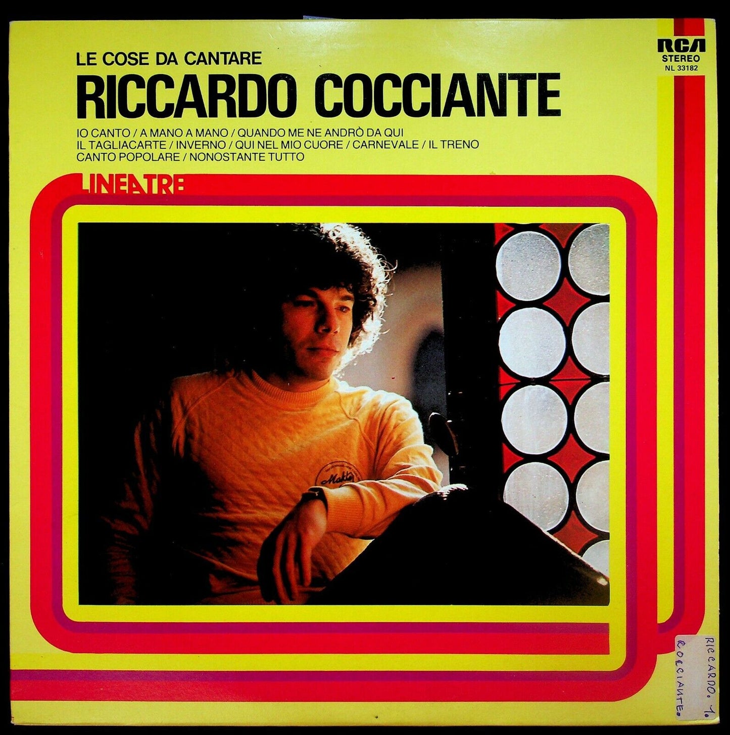 EBOND Riccardo Cocciante Le Cose Da Cantare Vinile V062041