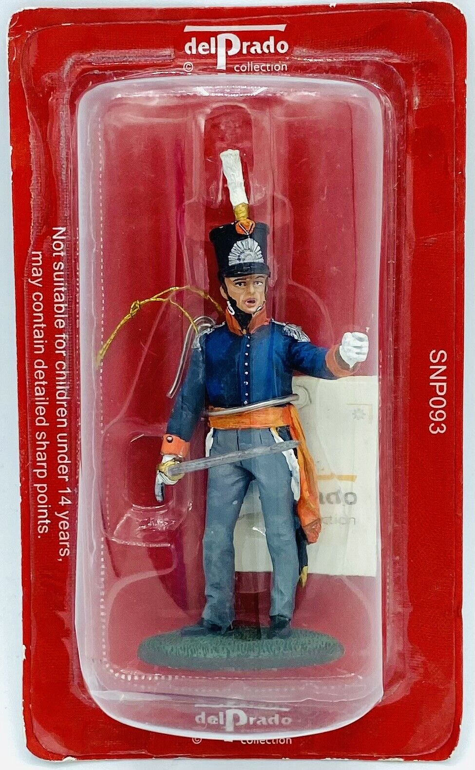 EBOND Soldatino In Piombo Field Officer Dutch Militia 1815 - DelPrado - 0244