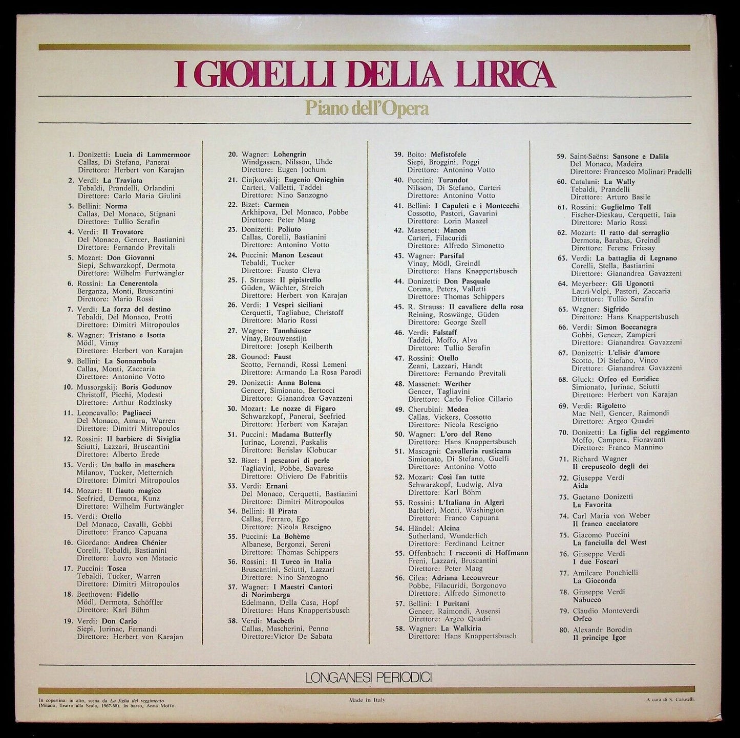 EBOND Gaetano Donizetti - La Figlia Del Reggimento Vinile V063136