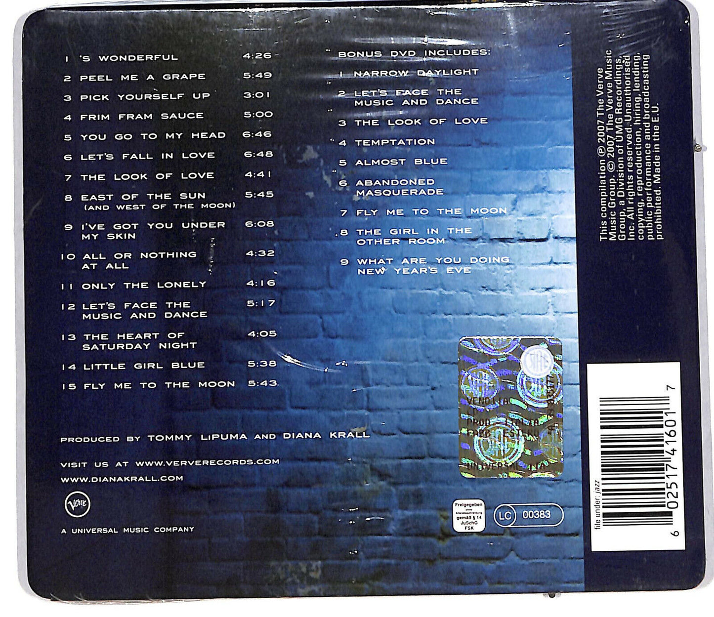 EBOND Diana Krall - The Very Best Of Diana Kral+dvd Slipcase CD CD034806