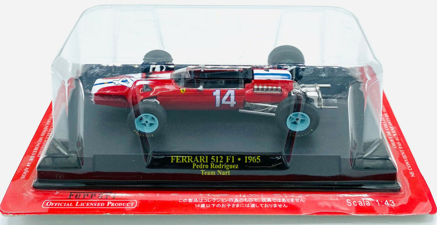EBOND Ferrari 512 F1 -1965 - Pedro Rodriguez - Team Nart - 1:43 - 0200