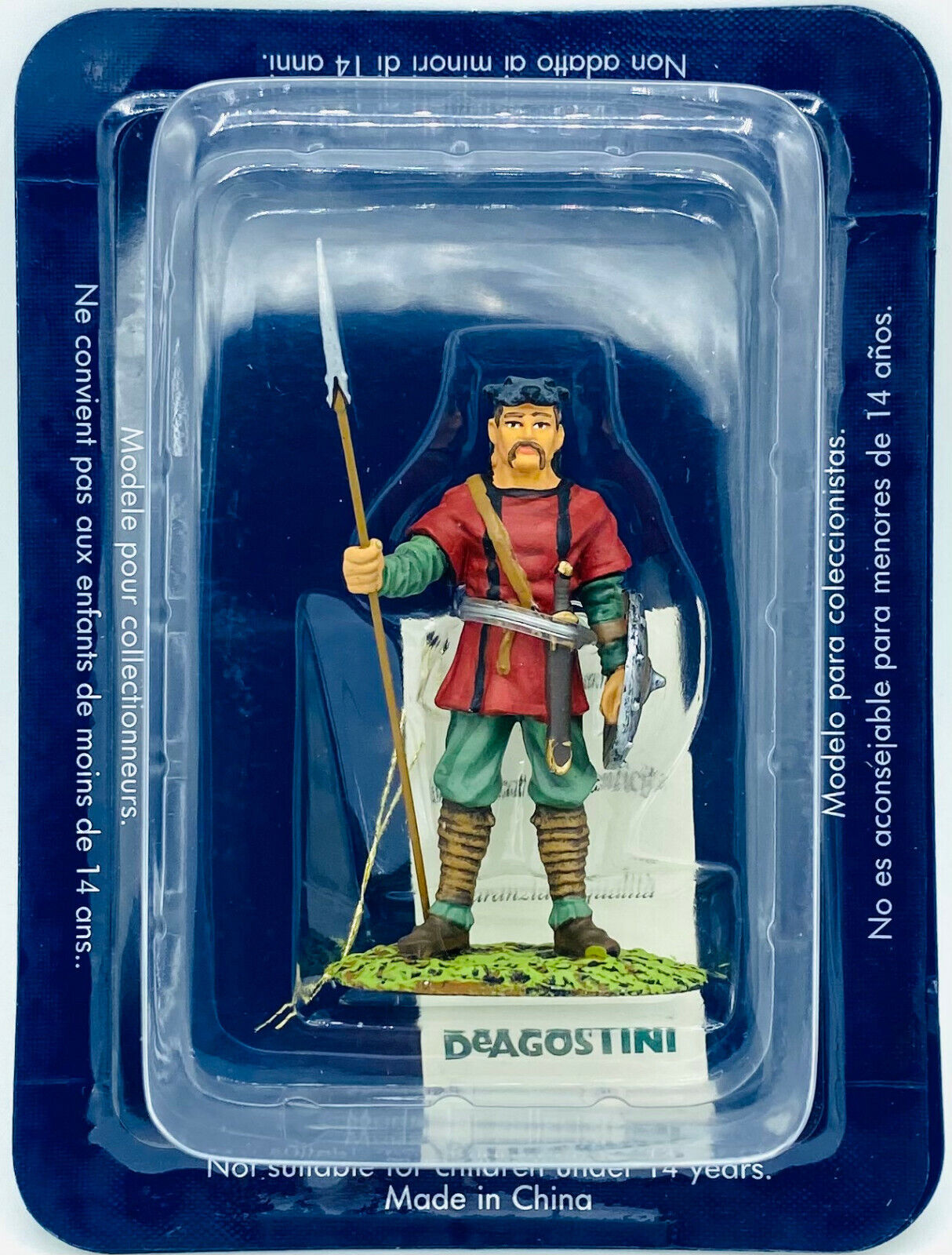 EBOND Soldatino In Piombo Guerriero Merovingio XI Secolo - DeAgostini - 0240