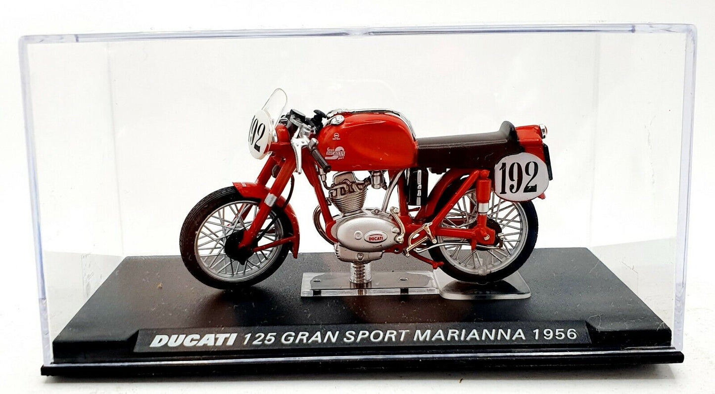 EBOND Moto Ducati 125 Gran Sport Marianna 1956 - Die Cast - 1:24 - 0143.