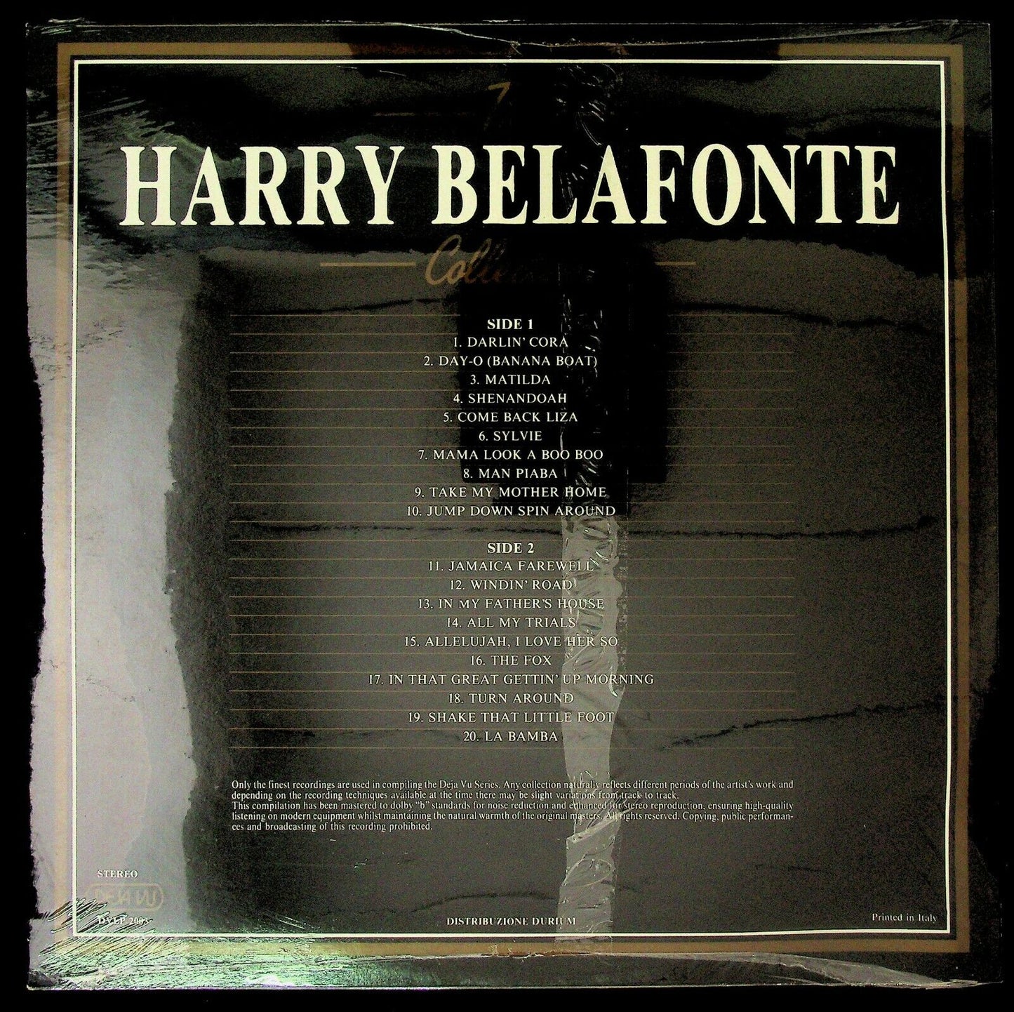 EBOND The Harry Belafonte Collection - 20 Golden Greats Vinile V063051