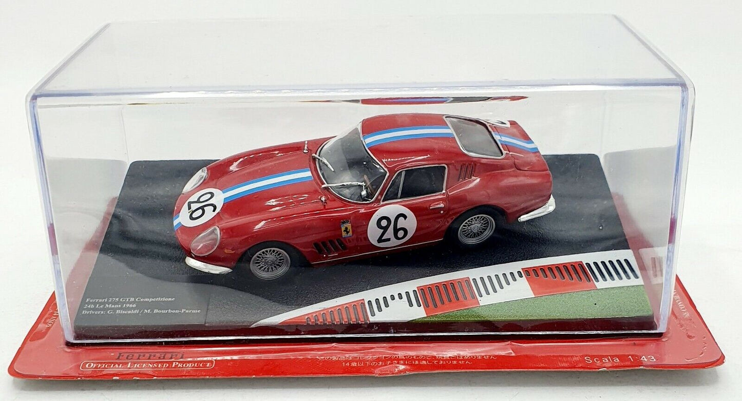 EBOND Ferrari 275GTB Competizio 24h Le Mans 1966 - Die cast - 1:43 - 0094.