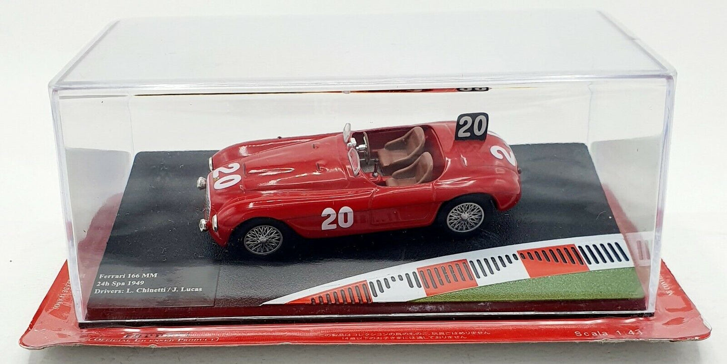 EBOND Ferrari 166 MM 24h Spa 1949 - Die cast - 1:43 - 0095.