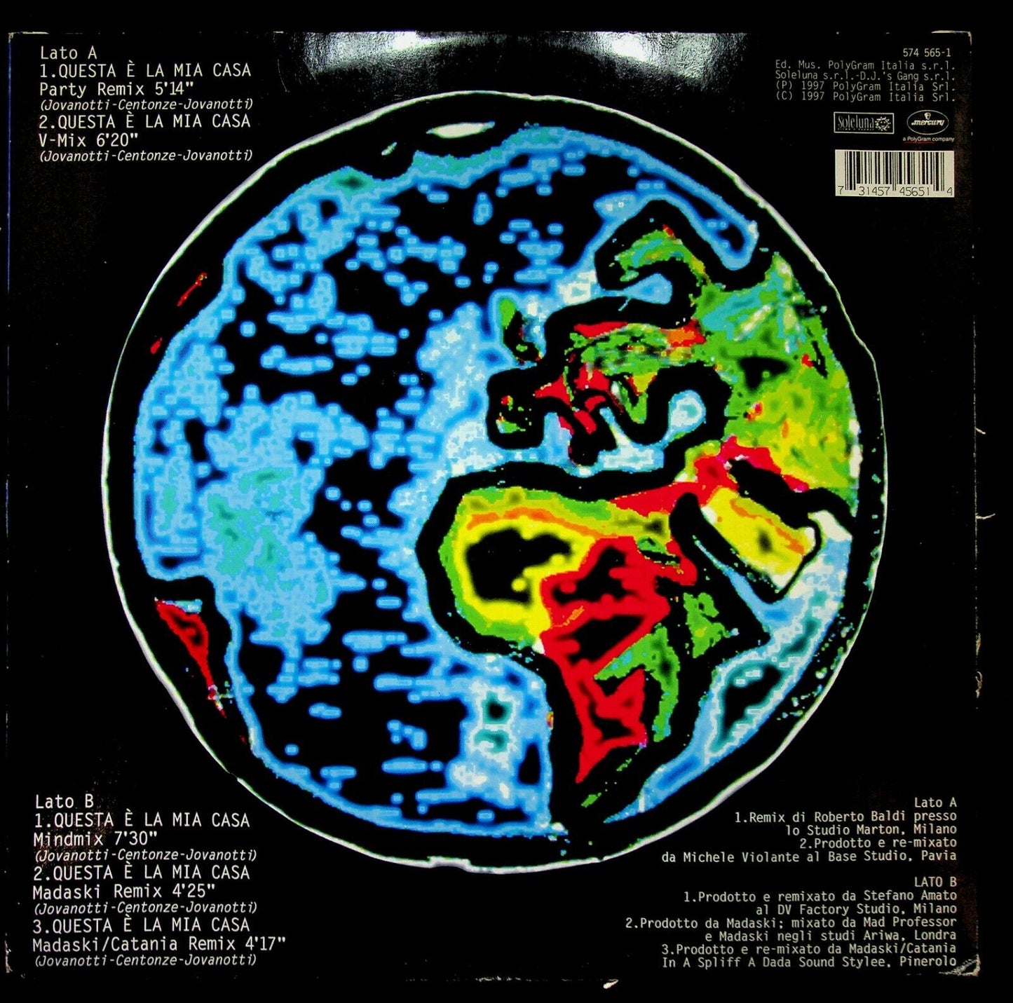 EBOND Jovanotti - Questa E La Mia Casa Vinile V058037