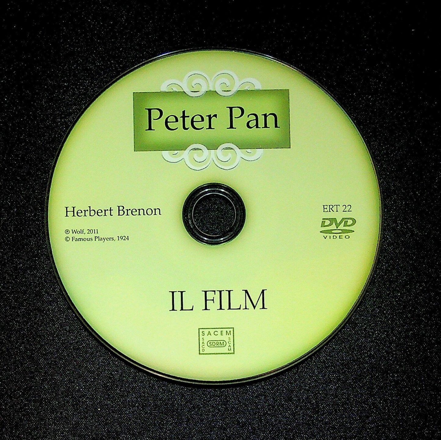 EBOND Peter Pan+ Film DVD Originale (1924) (muto Con Sottotitoli) Libro LI001001