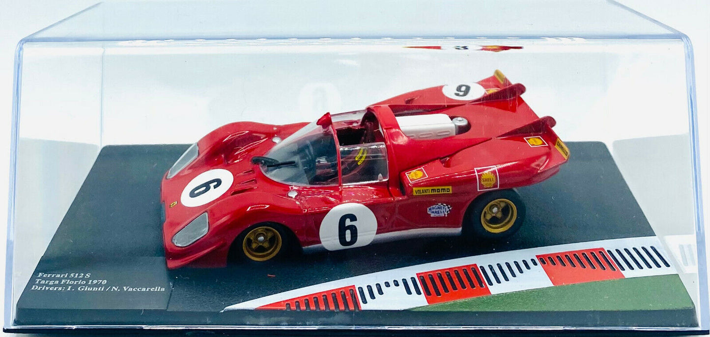EBOND Ferrari 512 S Targa Florio 1970 I.Giunti N.Vaccarella - 1:43 - 0249