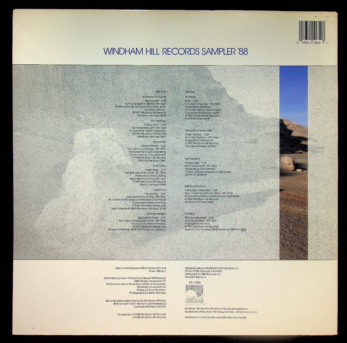 EBOND Various - Windham Hill Records Sampler '88 - Wh-1065 -- V056148 Vinile V056148