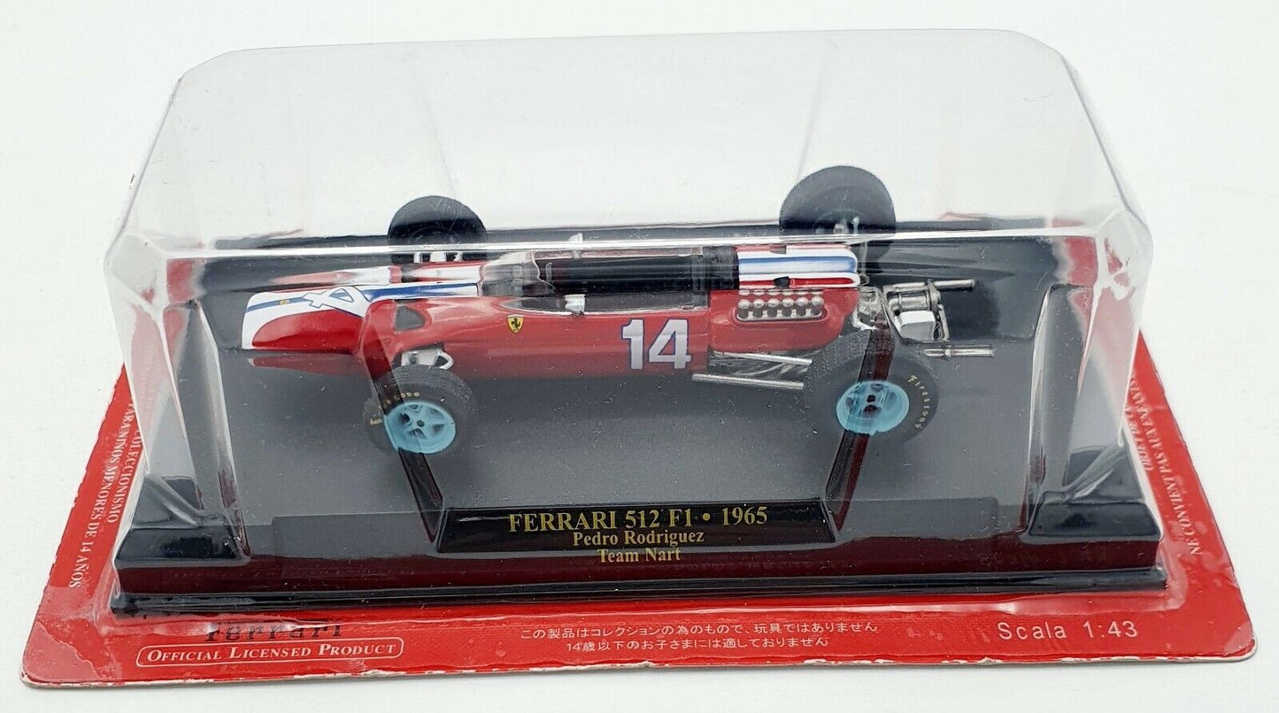 EBOND Ferrari 512F1 -1965 - Pedro Rodriguez - Team Nart - Die cast - 1:43 0050