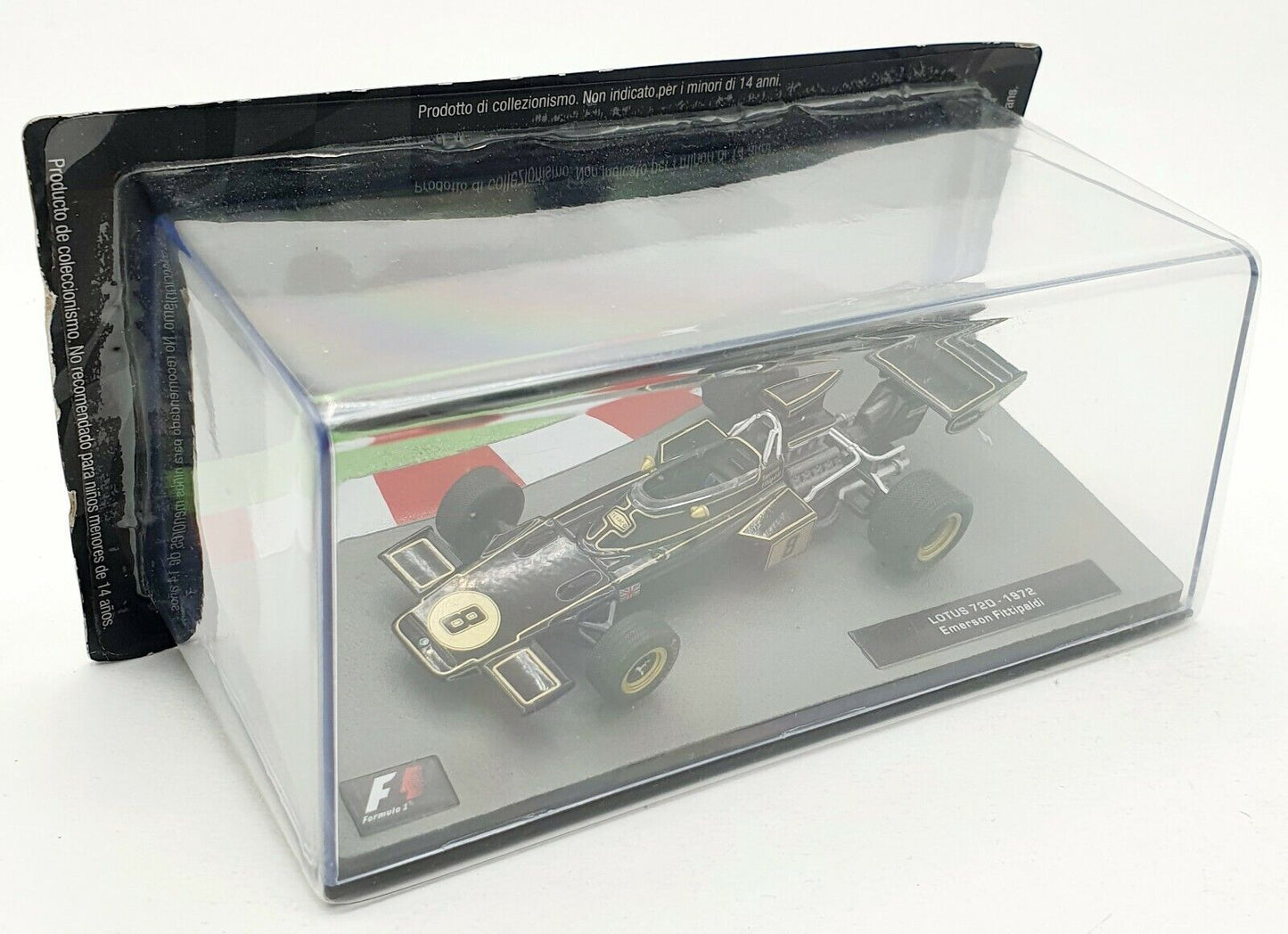 EBOND Lotus 72D - 1972 - Emerson Fittipaldi - Die cast - 1:43 S047.
