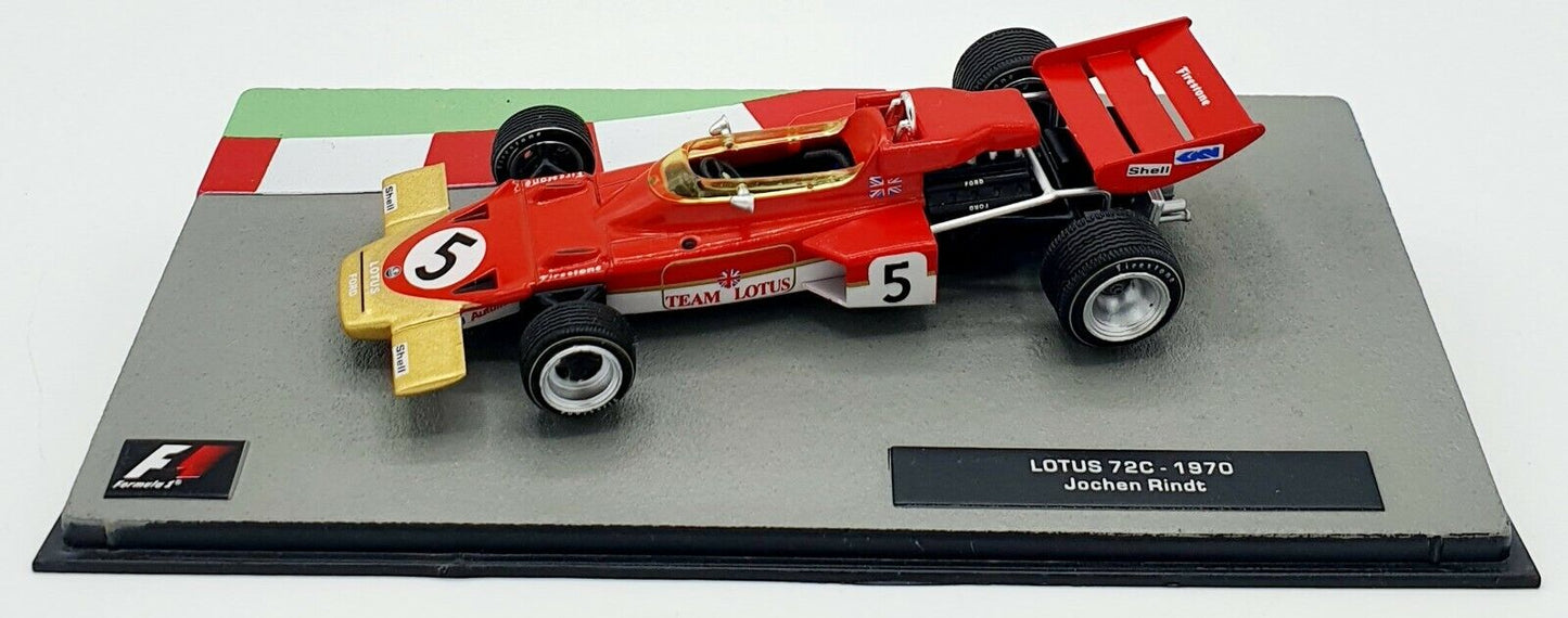 EBOND Modellino Lotus 72C - 1970 - Jochen Rindt - Die cast - 1:43 S035.
