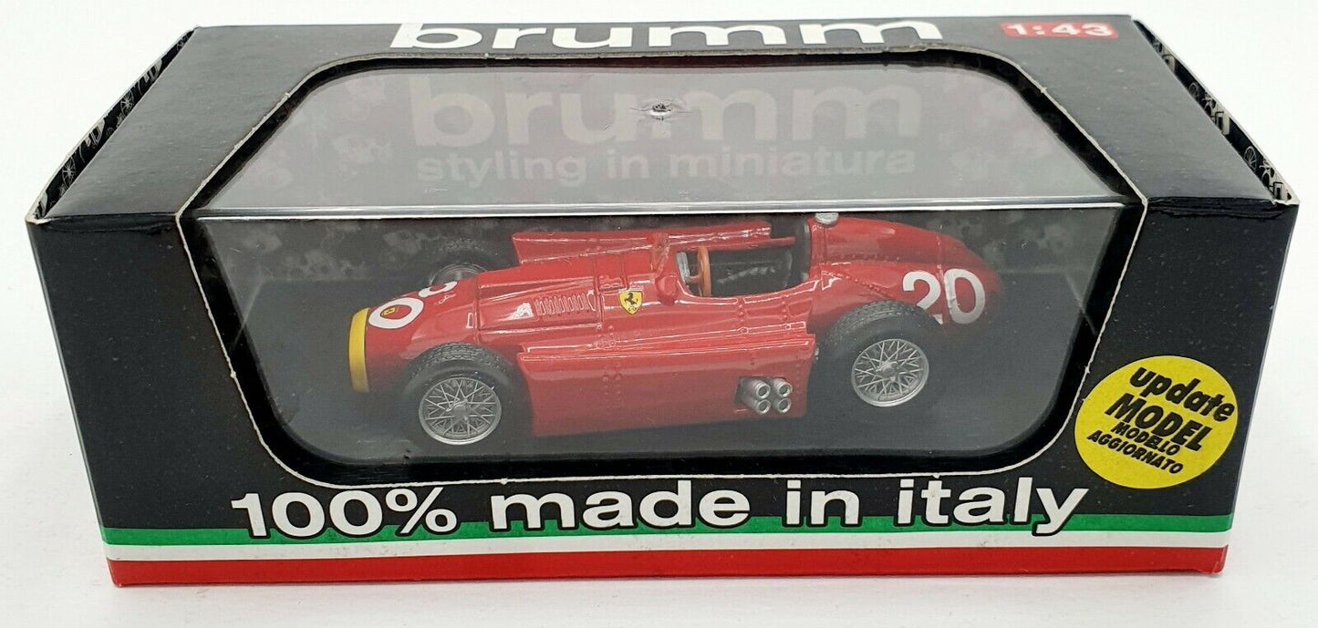 EBOND Ferrari D50 G.P.Montecarlo 1956-R127-Juan Manuel Fangio-BRUMM -1:43 - S035.