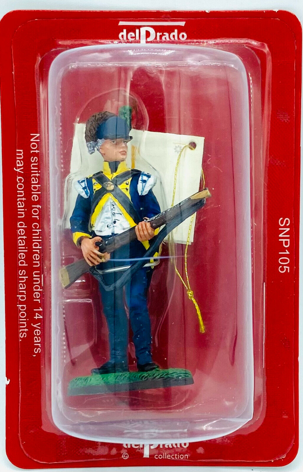 EBOND Soldatino In Piombo Rifleman York Rangers 1796 - DelPrado - 0223