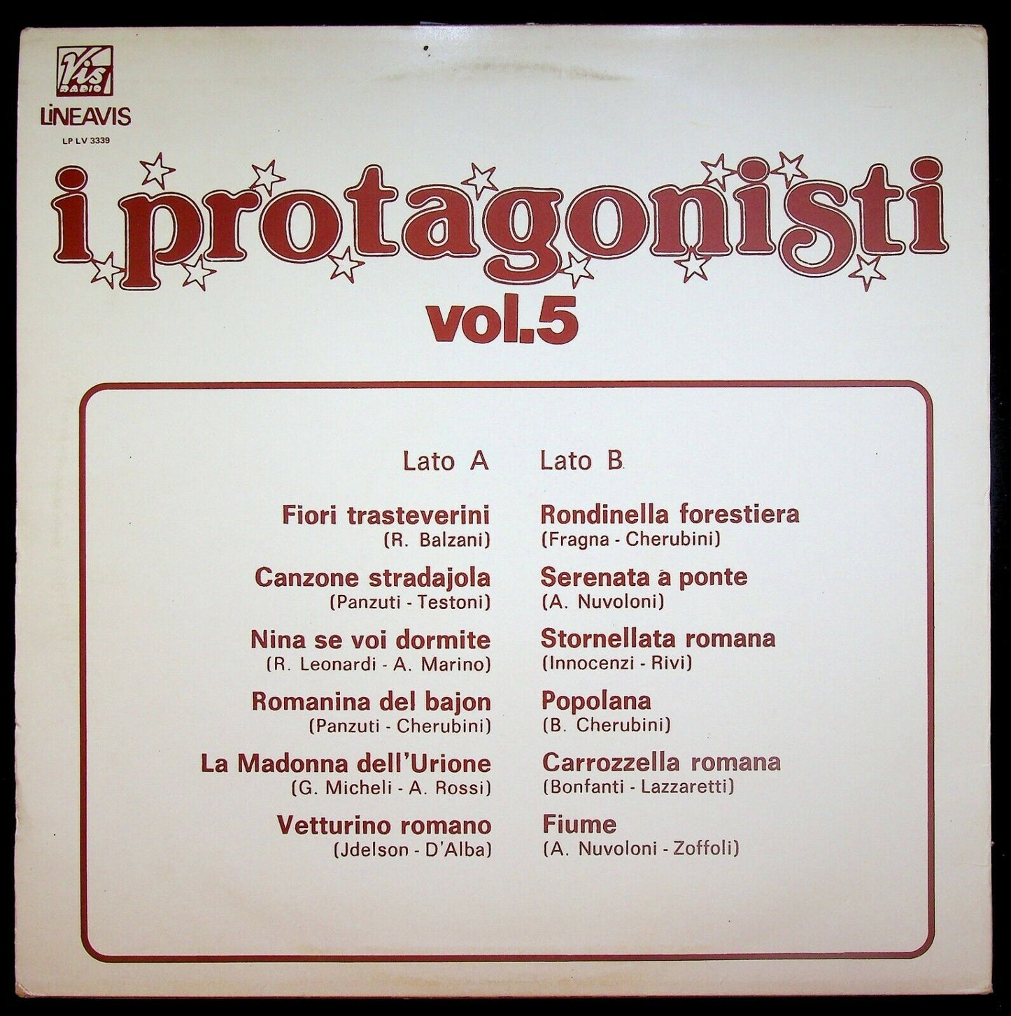 EBOND Claudio Villa Alvaro Amici I Protagonisti Vol 5 Vinile V062029