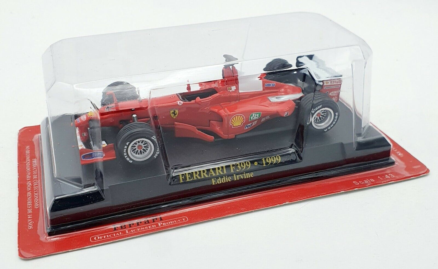 EBOND Ferrari F399 - 1999 - Eddie Irvine - Die cast - 1:43 0050