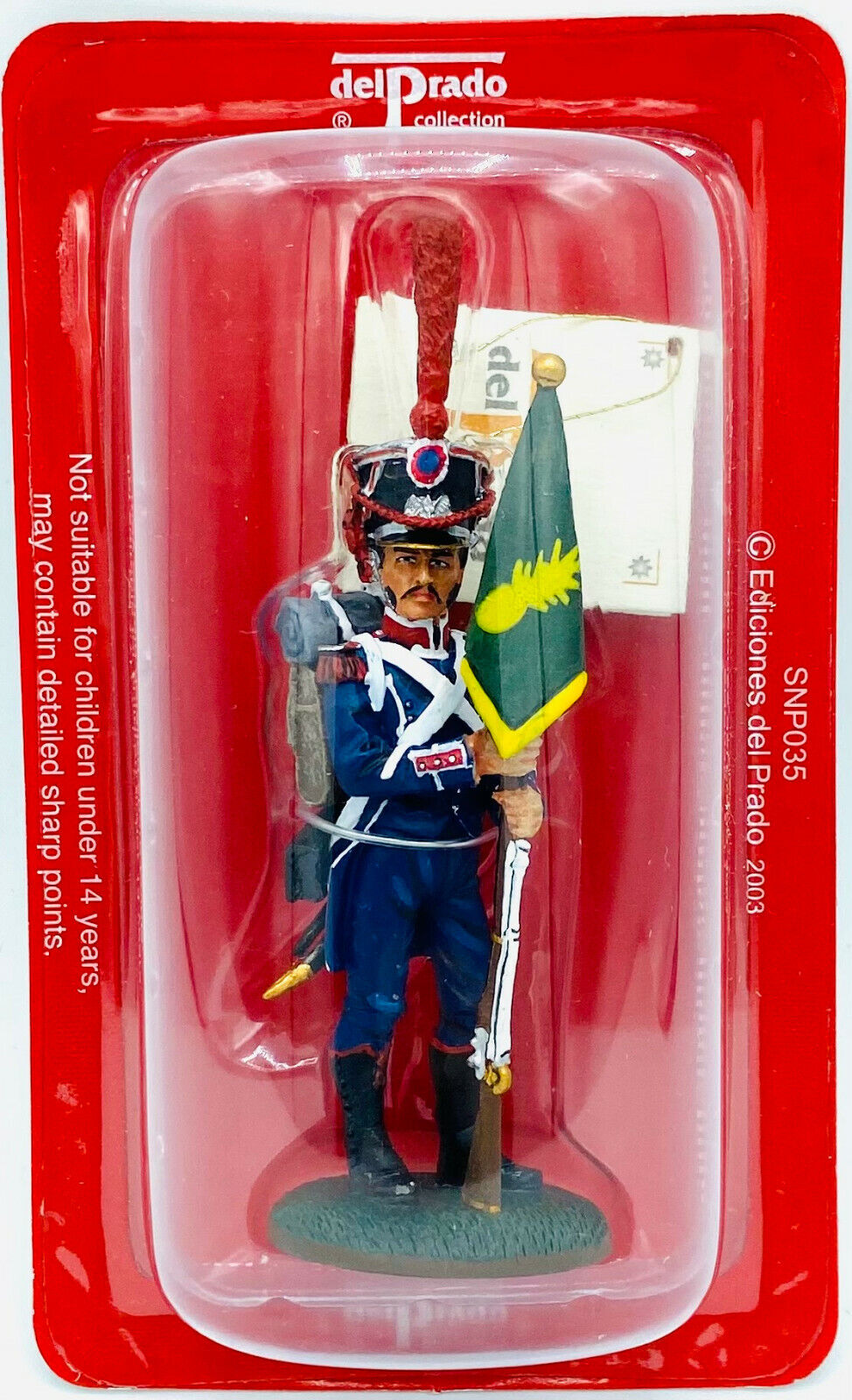 EBOND Soldatino In Piombo Standard Bearer French Light Infantry 1809 - 0223