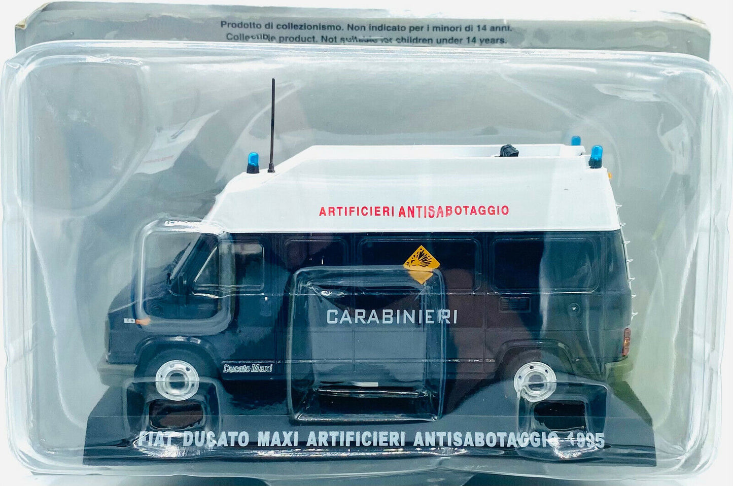EBOND Fiat Ducato Maxi Artificieri Antisabotaggio 1995 Carabinieri - 1:43 - 0252