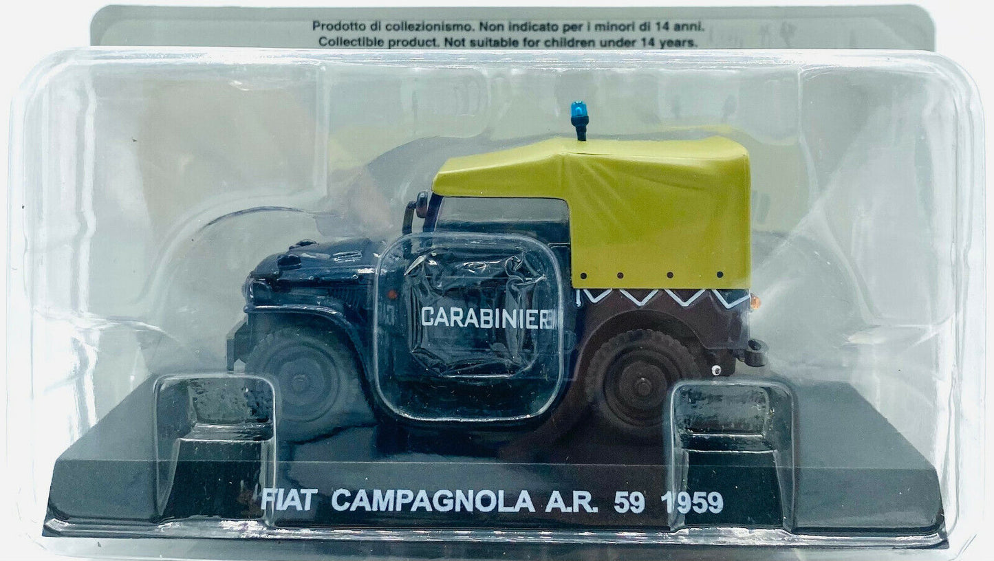 EBOND Fiat Campagnola A.R. 59 - 1959 - Carabinieri - Die cast - 1:43 - 0177