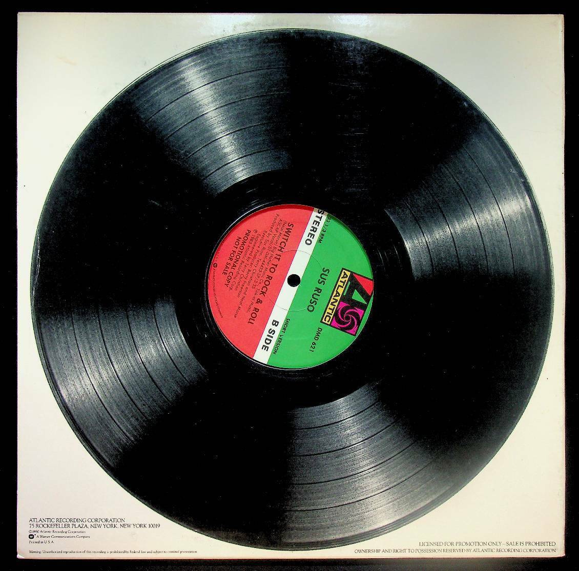 EBOND Sus Ruso - Switch It To Rock & Roll - Atlantic - Dmd 621 -- V056137 Vinile V056137