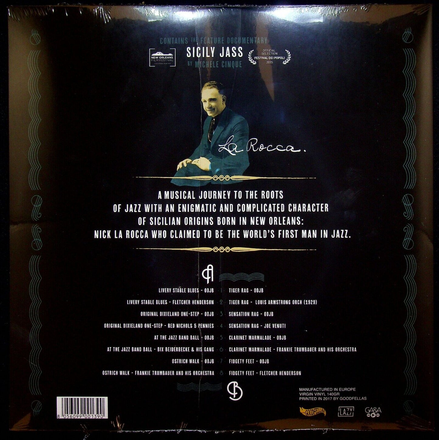 EBOND Original Dixieland Jazz Band - Sicily Jass The Soundtrack Vinile V059137