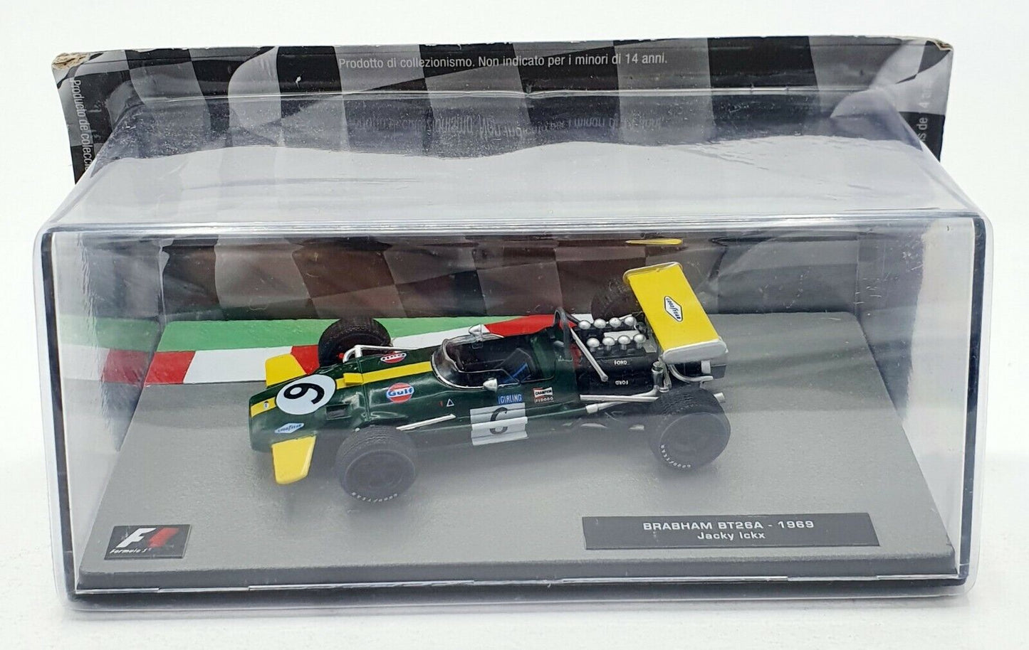 EBOND Brabham BT26A - 1969 - Jacky Ickx - Die cast - 1/43 0068.