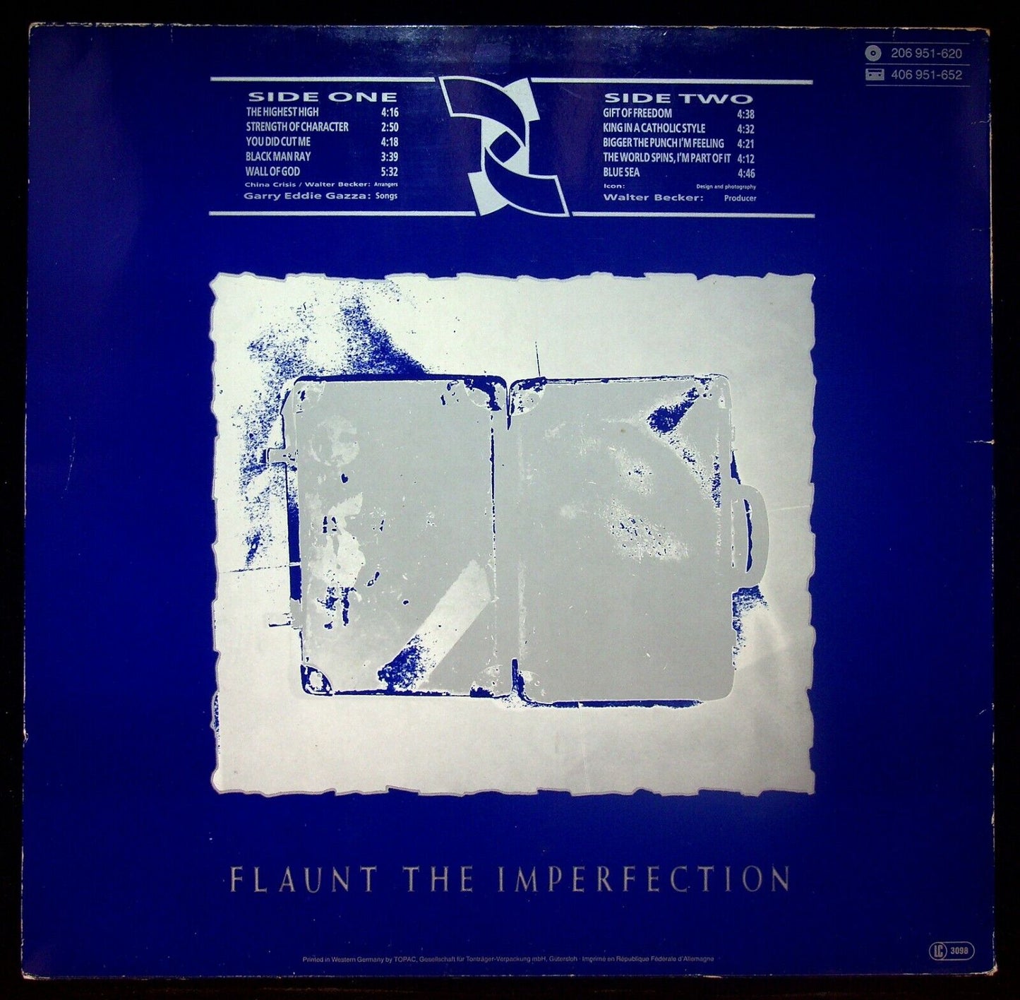 EBOND China Crisis - Flaunt The Imperfection Vinile V059039