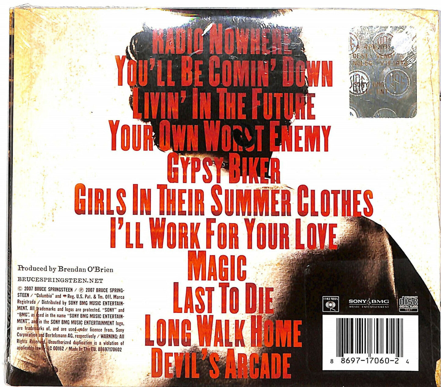 EBOND Bruce Springsteen - Magic Digipak CD CD034804