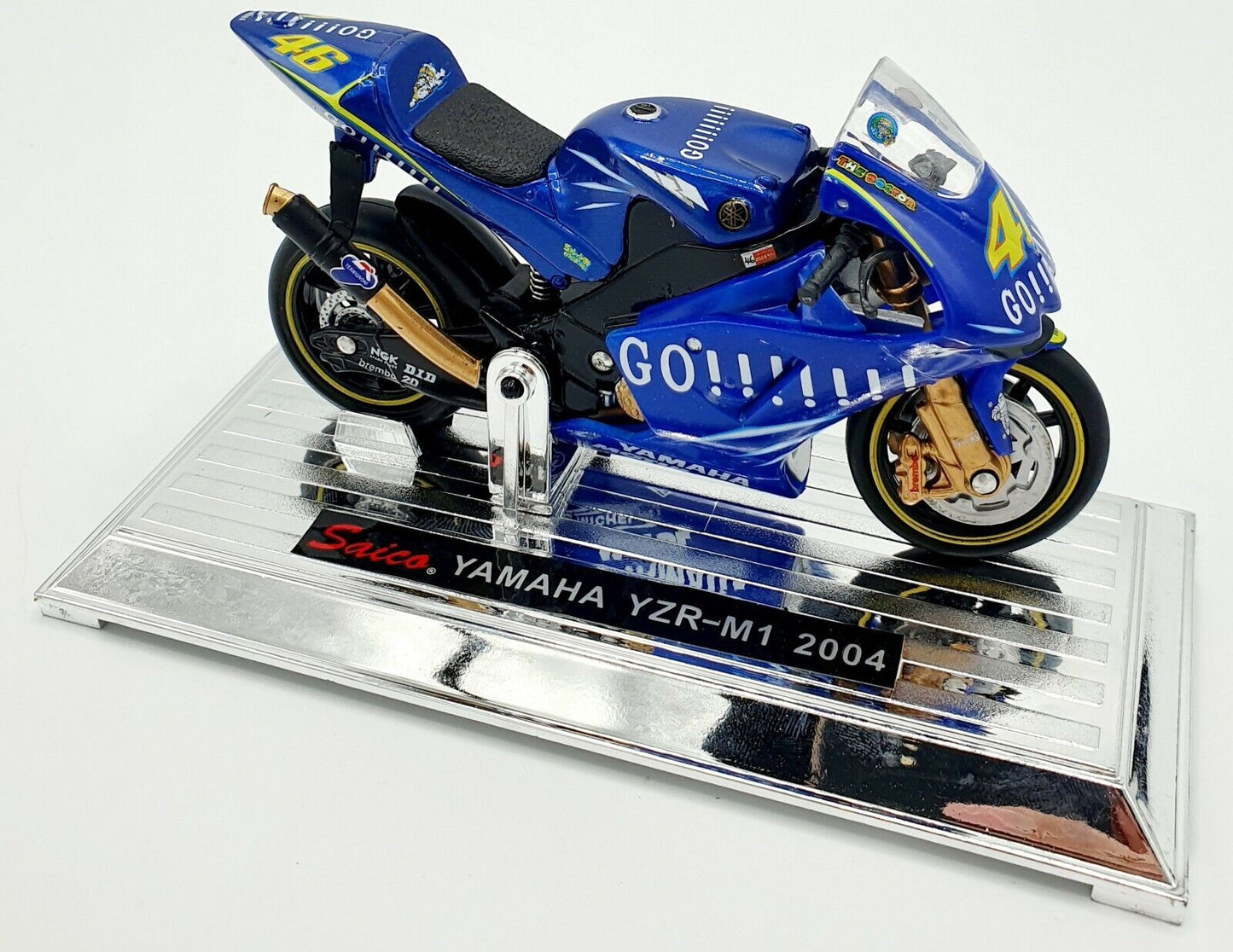 EBOND Moto Yamaha YZR-M1 - VALENTINO ROSSI - Motorama - 2004 - Scala 1:18 S029.