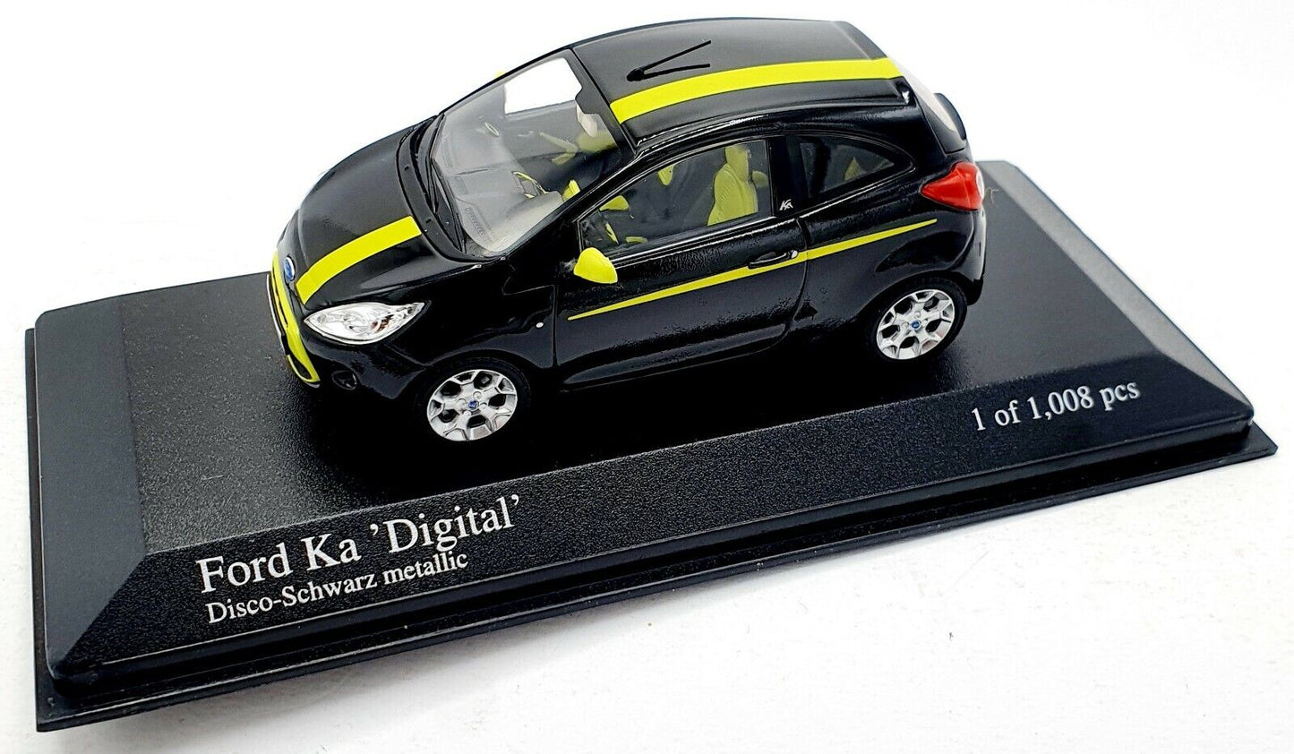 EBOND Ford Ka Digital - Disco-Schwarz metallic - Minichamps - 1:43 - 0107.