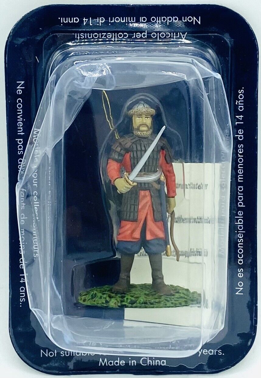 EBOND Soldatino In Piombo Guerriero Mongolo XIII Secolo - DeAgostini - 0240