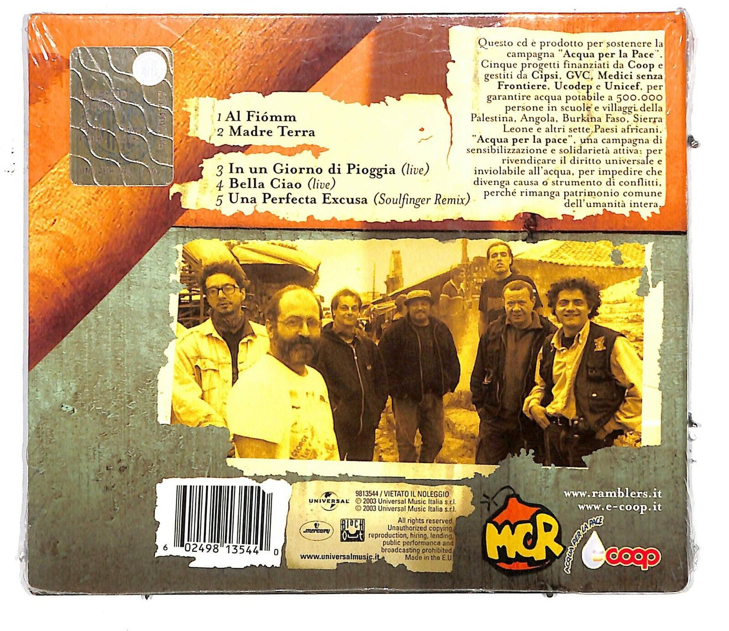 EBOND Modena City Ramblers - Gocce CD CD033729