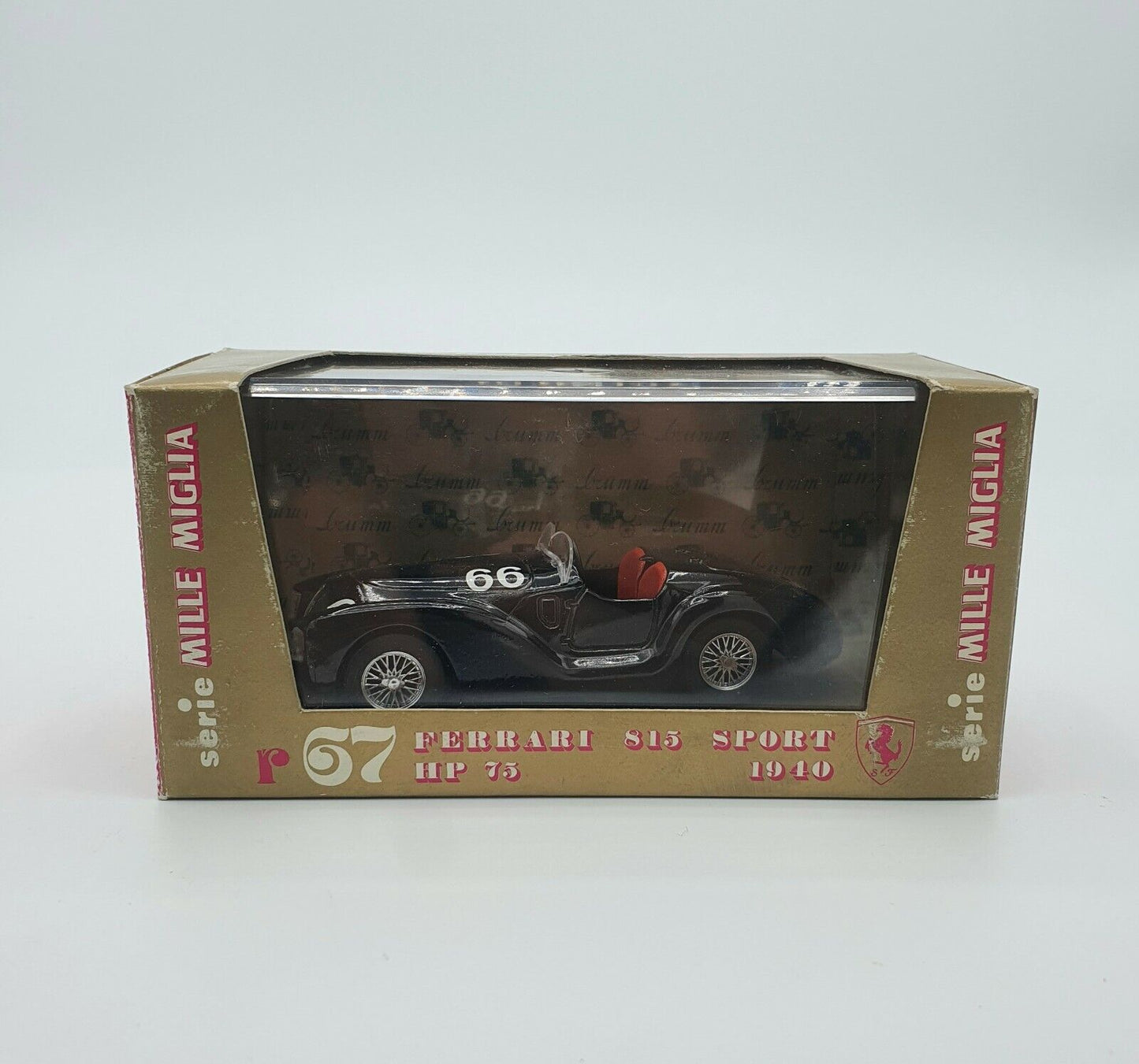 EBOND Ferrari 815 SPORT HP75 1940 Brumm R67 Scala 1:43 S028.