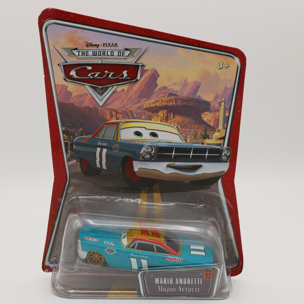 EBOND Mario Andretti - Cars - Die cast Scala 1:55 - Disney Pixar - 1V