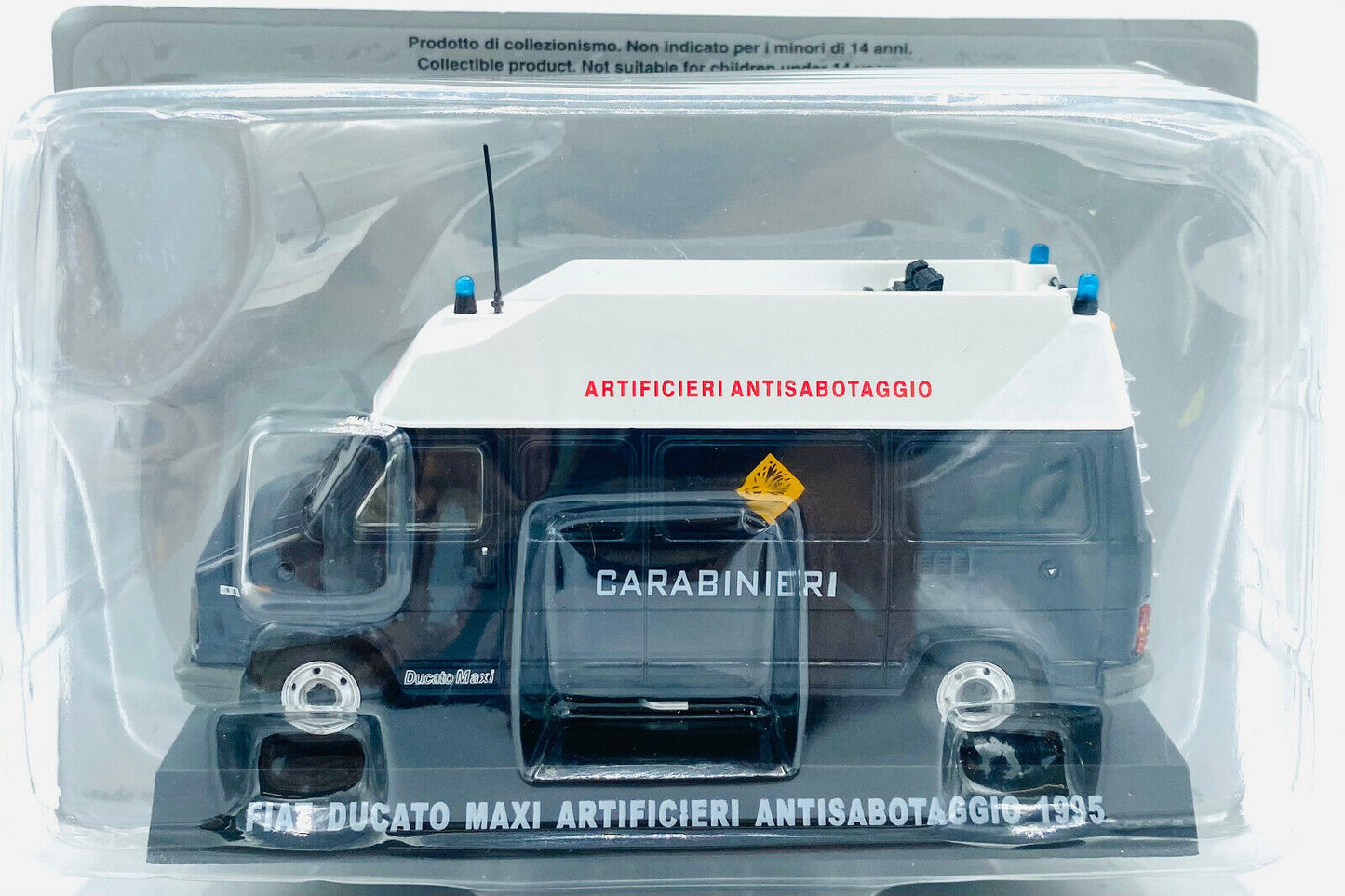 EBOND Fiat Ducato Maxi Artificieri - 1995 - Carabinieri - Die cast - 1:43 - 0177