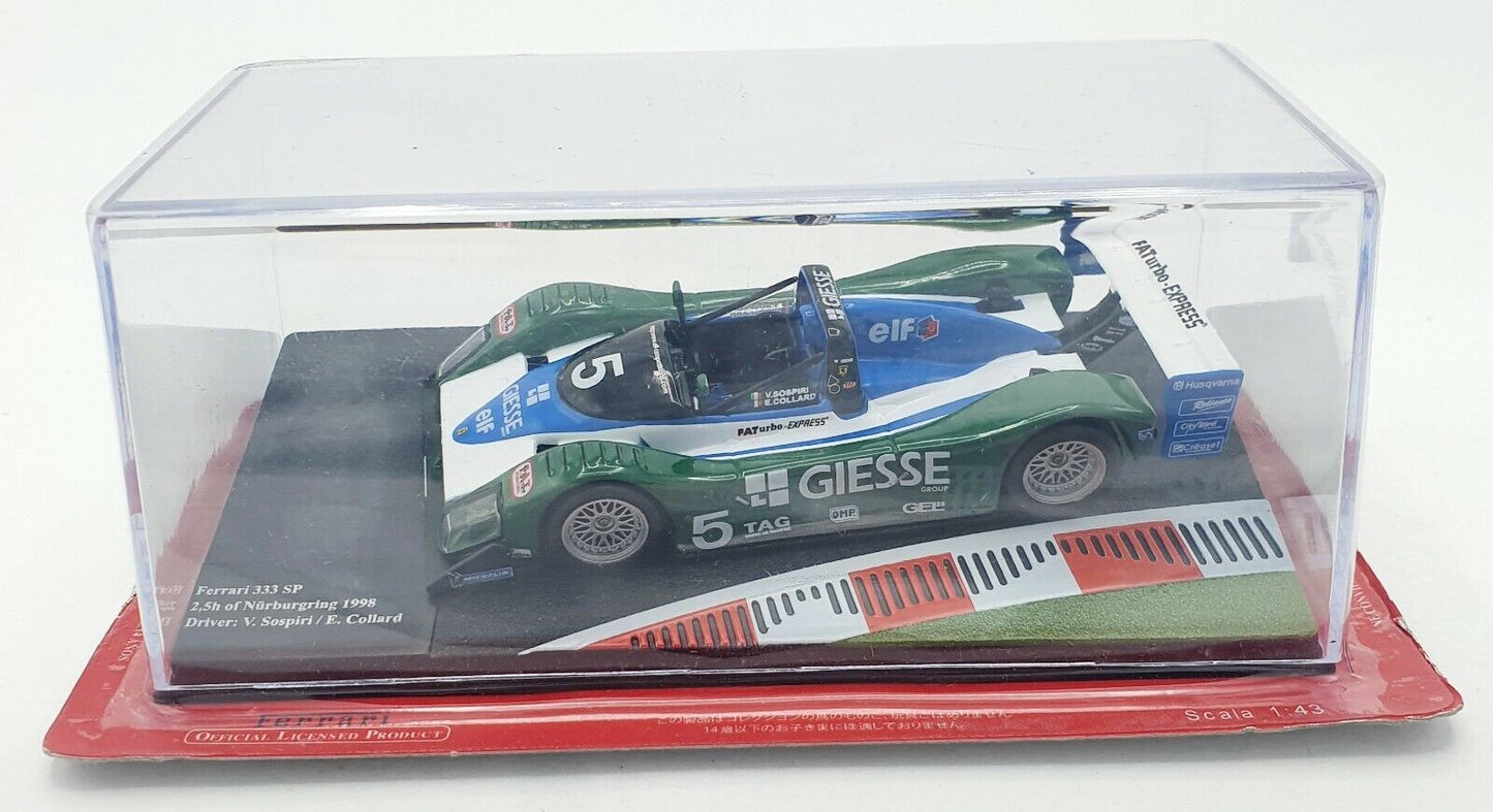 EBOND Ferrari 333 SP - 1998 - V.Sospiri / E.Collard - Die cast - 1:43 - 0068.