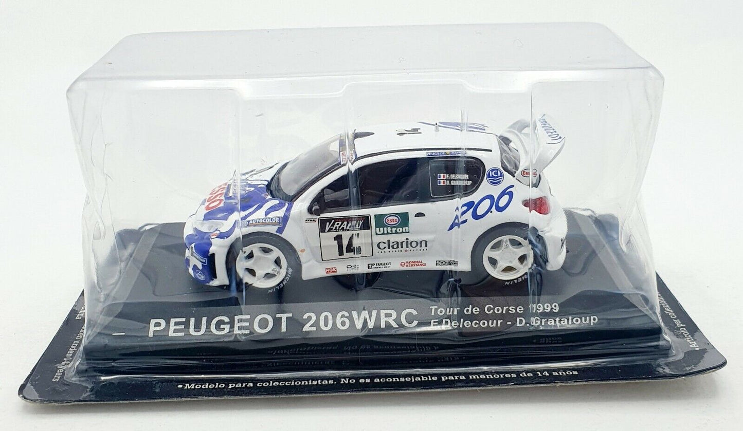 EBOND Peugeot 206WRC - Tour de Corse 1999 - Scala 1:43 0053.