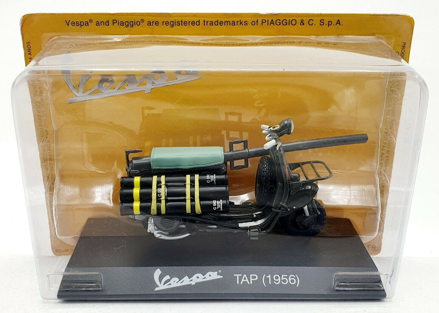 EBOND Moto Vespa TAP 1956 - Die cast - 1:18 - 0106.