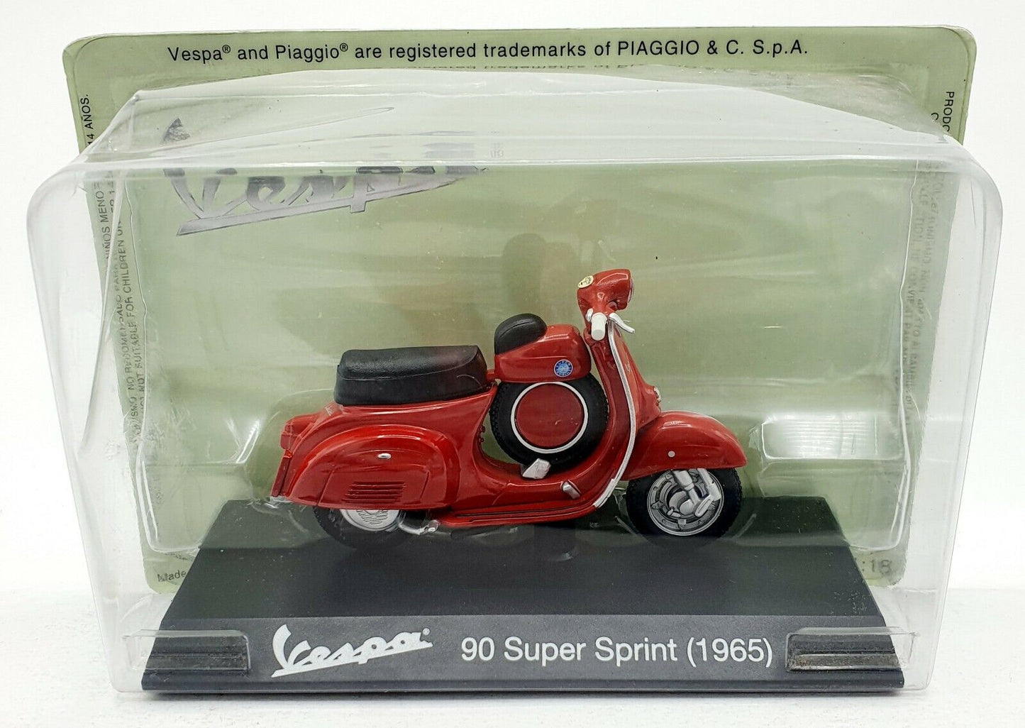 EBOND Moto Vespa 90 Super Sprint - 1965 - Die cast - 1:18 - 0106.